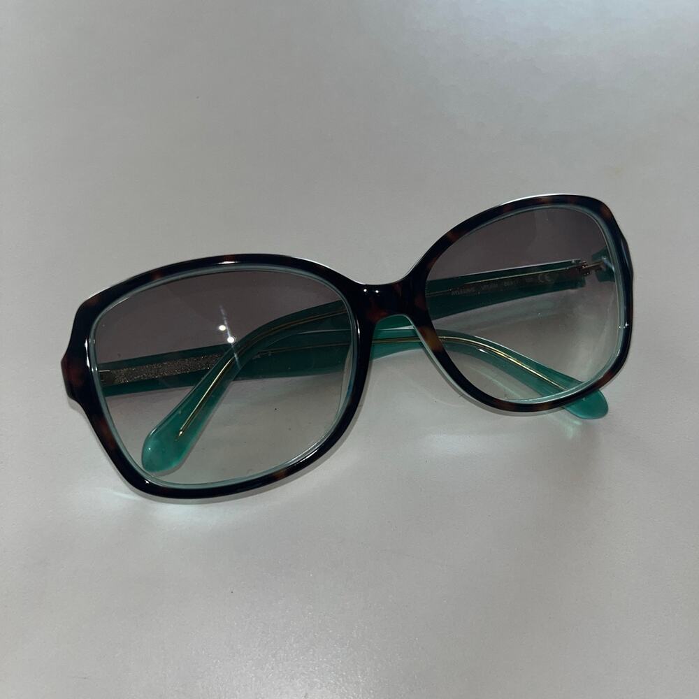 Turquoise / Black Kate Spade Prescription Sunglasses (A)